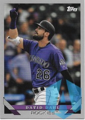 2019 Topps Archives 1993 Silver Parallel #259 DAVID DAHL 58/99 DODGERS